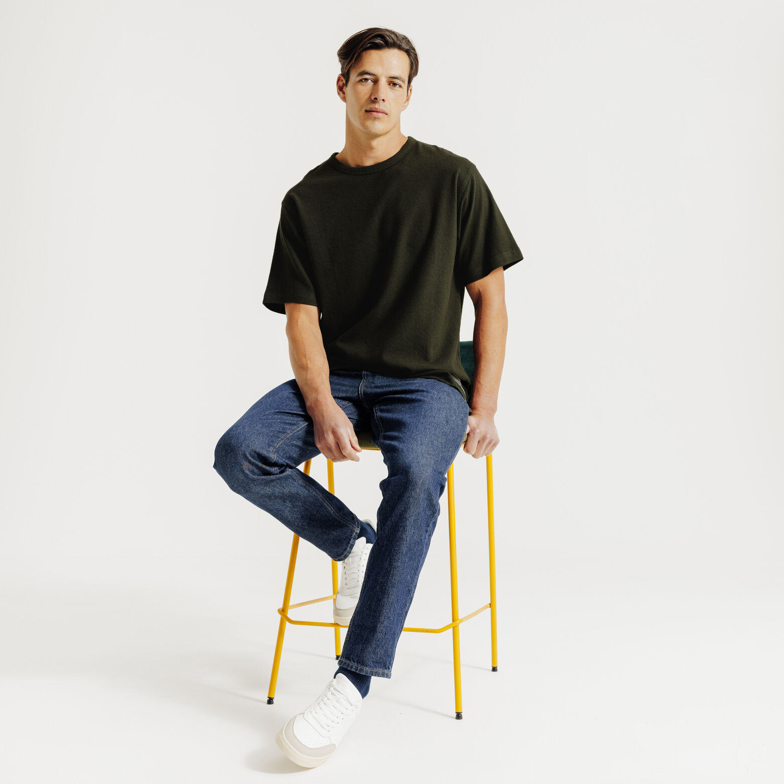 Tee shirt matière fantaisie