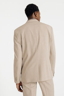 Tweekleurig comfort fit kostuumvest