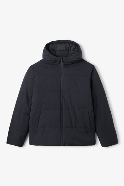 Doudoune &agrave; capuche mati&egrave;re waterproof