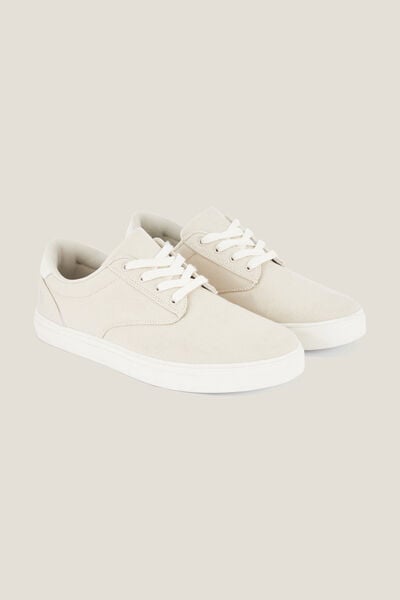 Lage stoffen sneakers