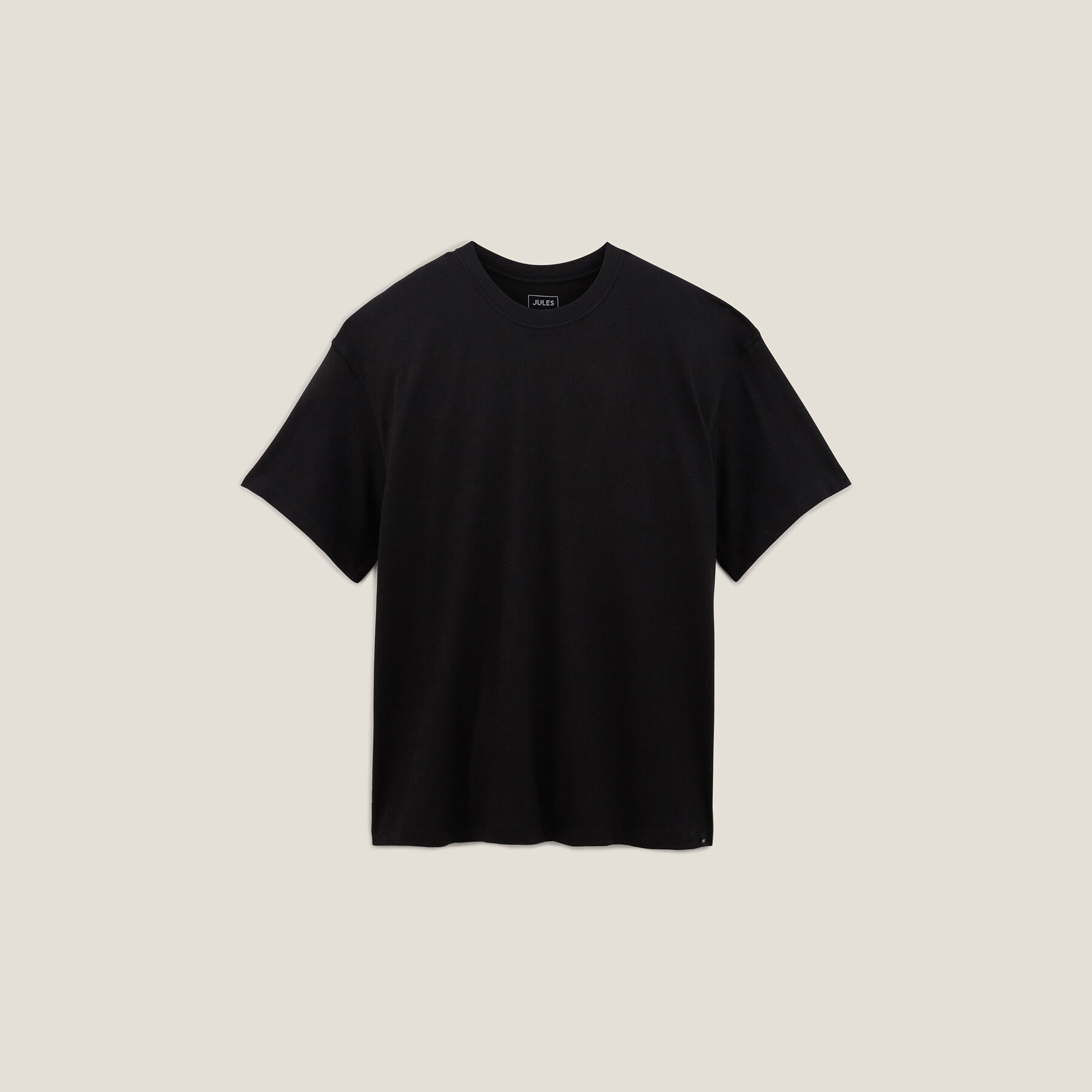 Tee shirt noir uni shop