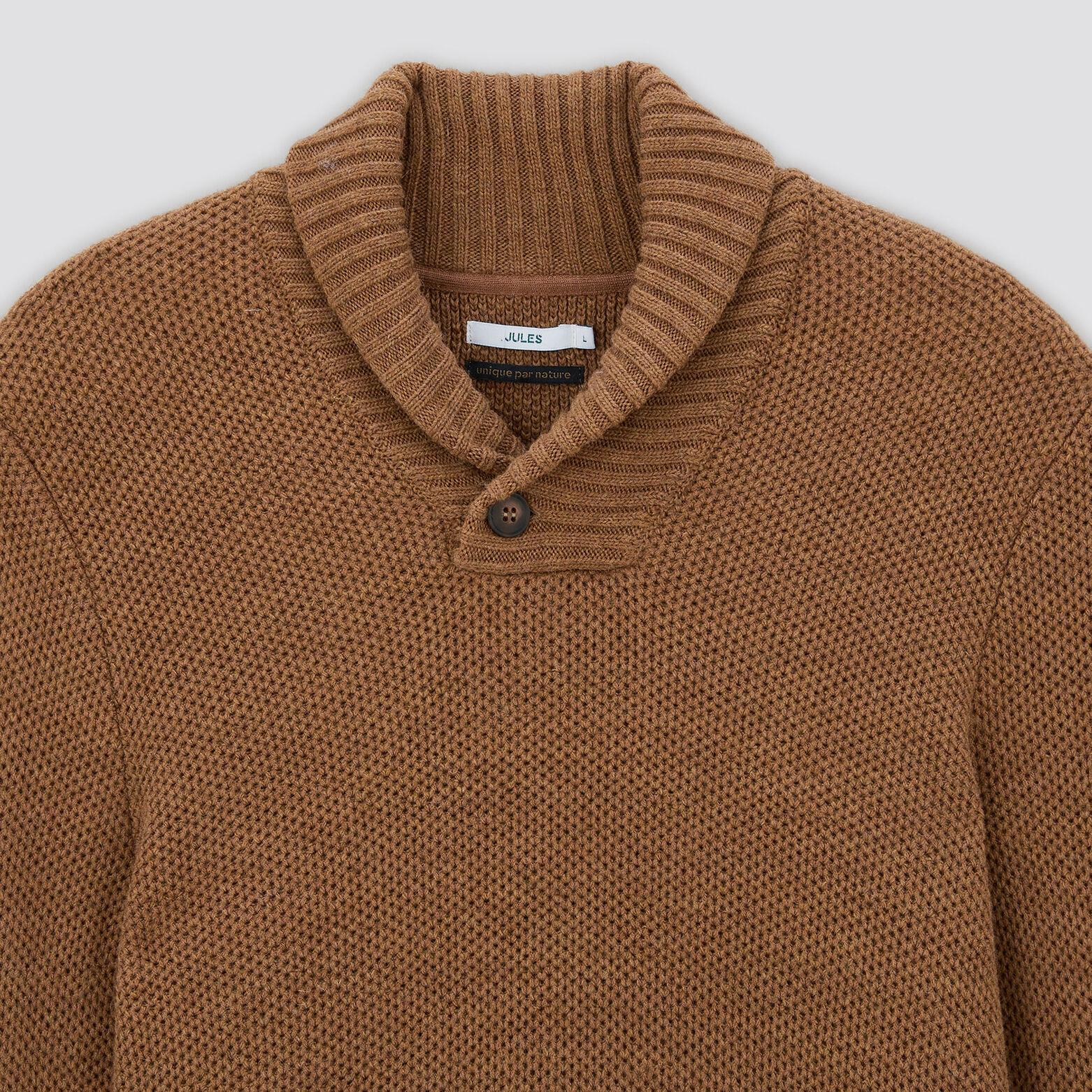 Pull Homme RED BRIDGE - Col Châle - Coton/Polyester - Confortable Et Tendance