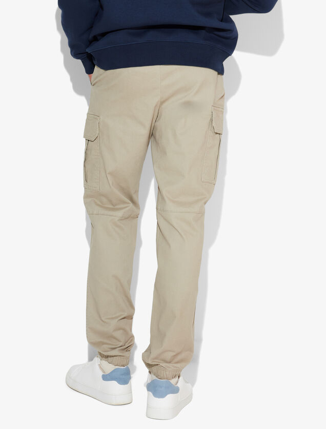 Pantalon cargo uni