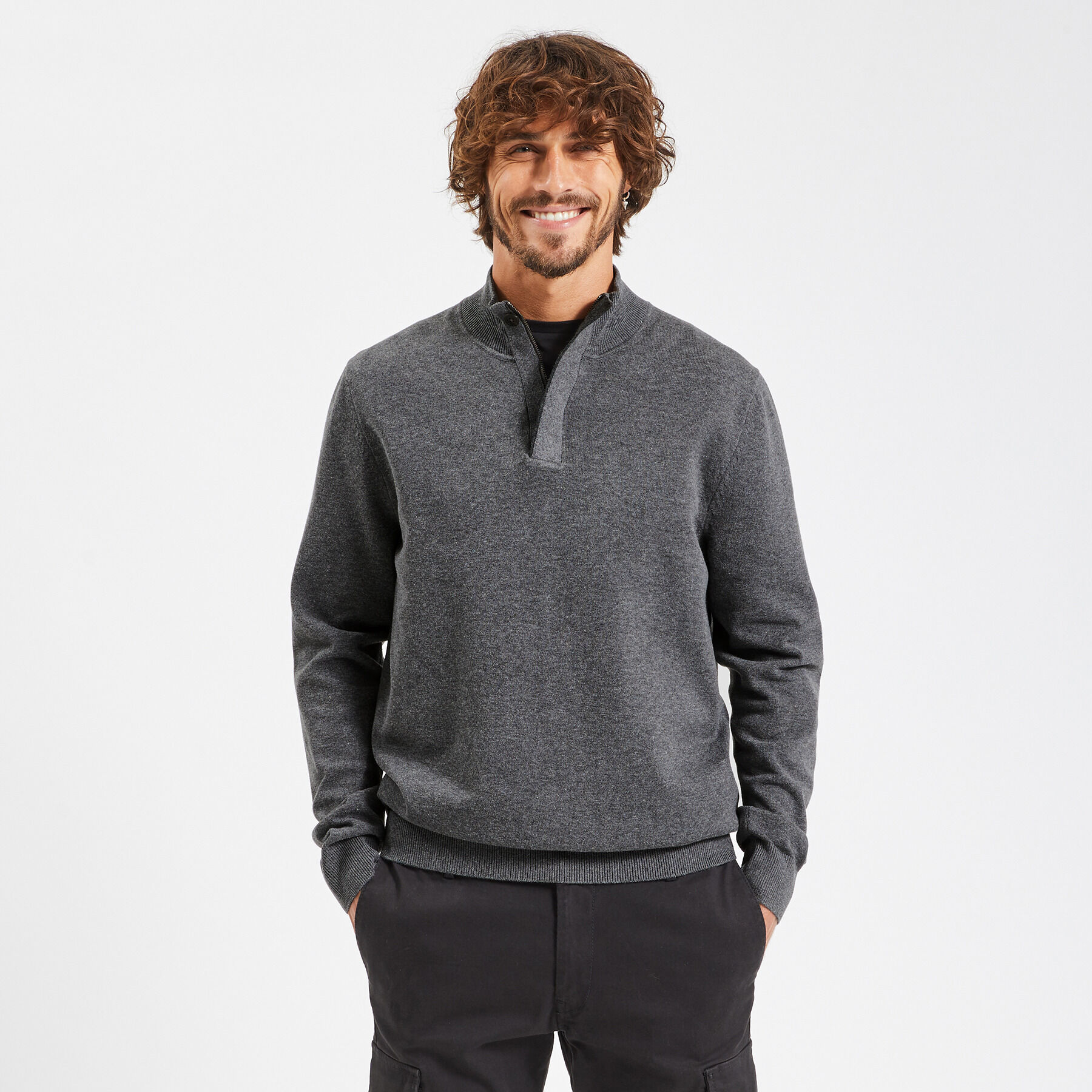 Pull col cheminée homme jules 2025