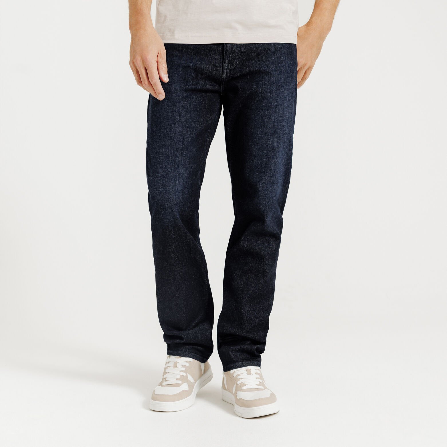 Pantalon Denim Bleu moyen