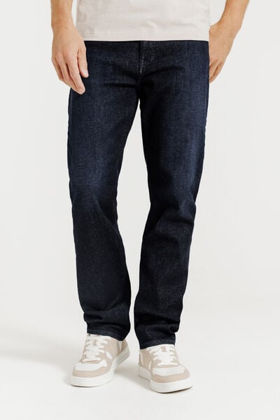 Pantalon Denim Bleu moyen
