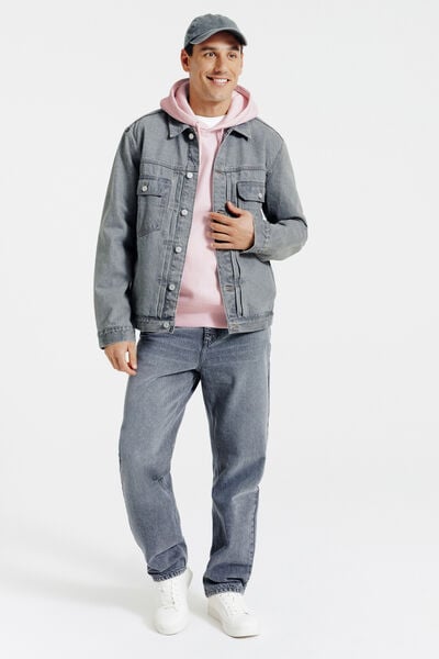 Sweat &agrave; capuche uni