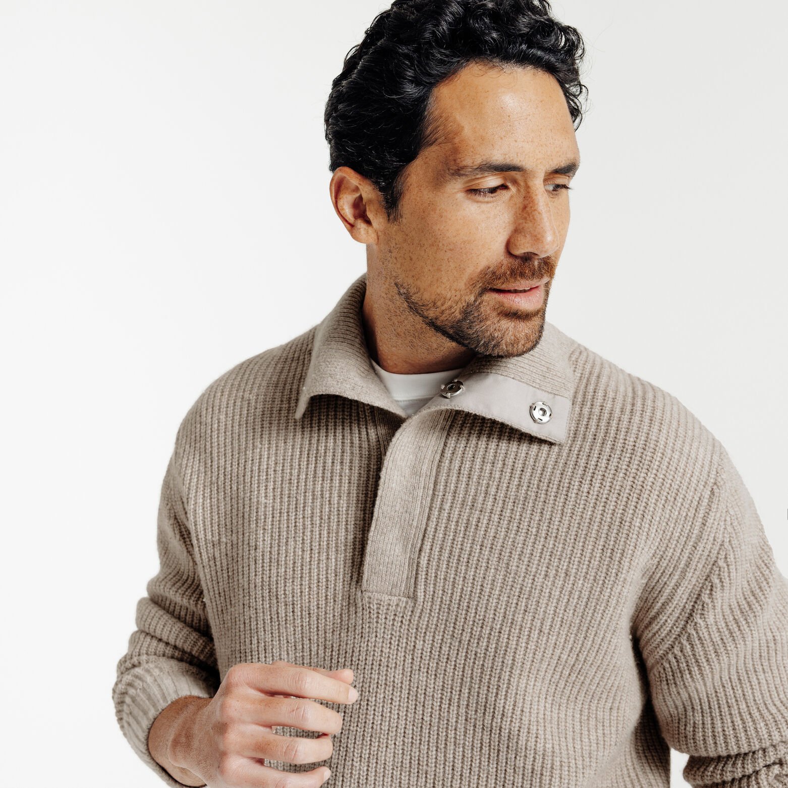 Pull col camionneur lambswool