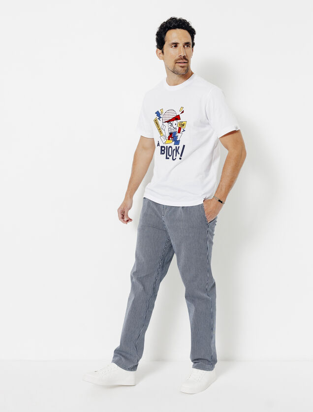 T-shirt met ronde hals, licentie Tour de France