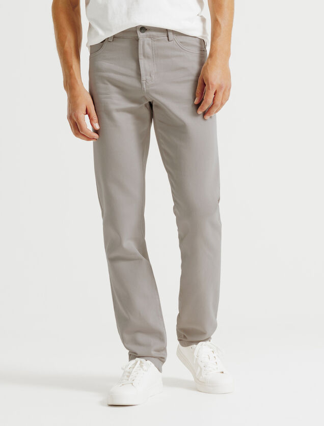 Straight fit broek 5 zakken