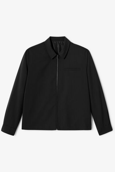 Jasje hemdskraag met rits