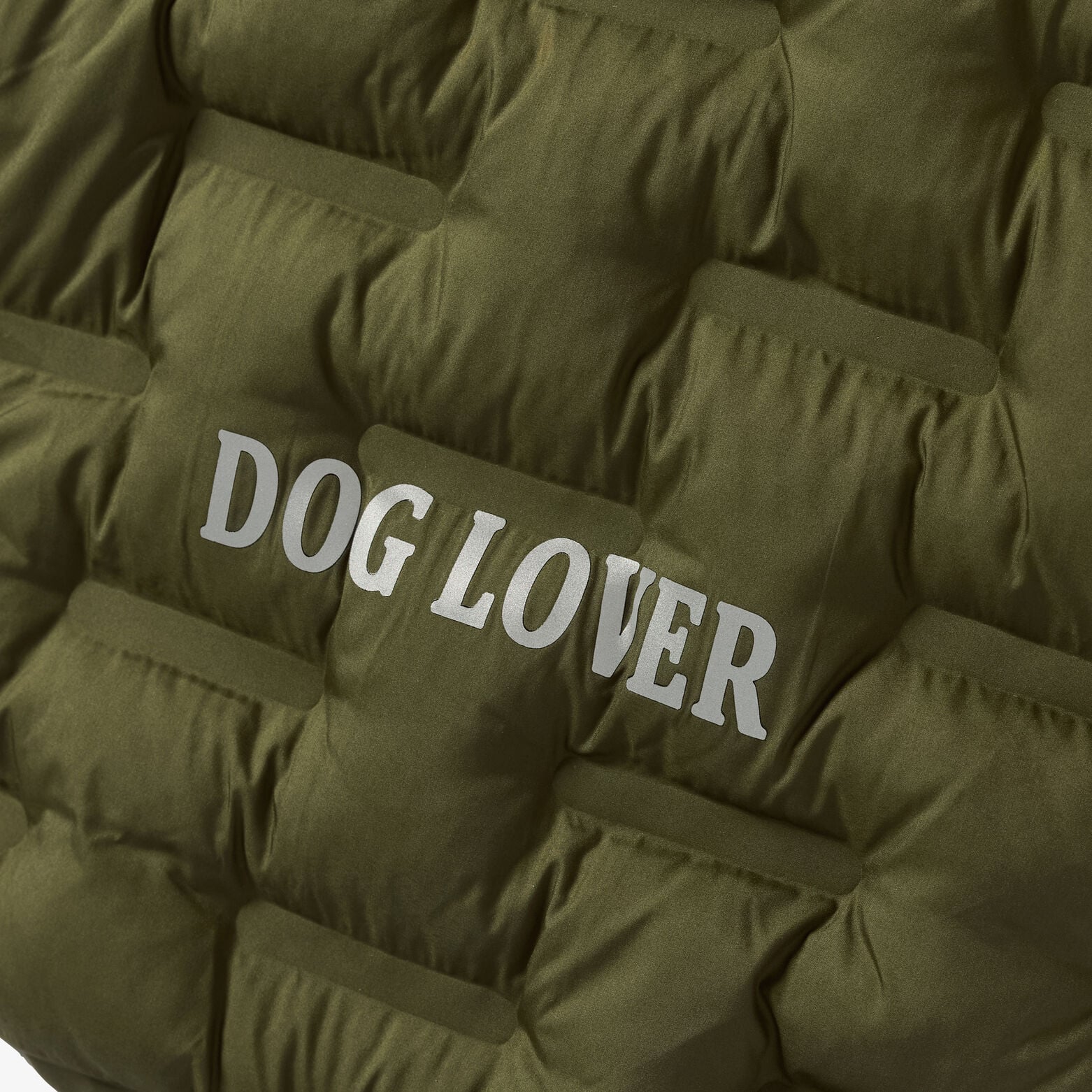 Doudoune &agrave; capuche pour chien Dog lover