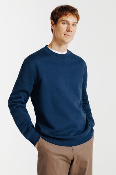 "le parfait by JULES" effen sweater ronde hals