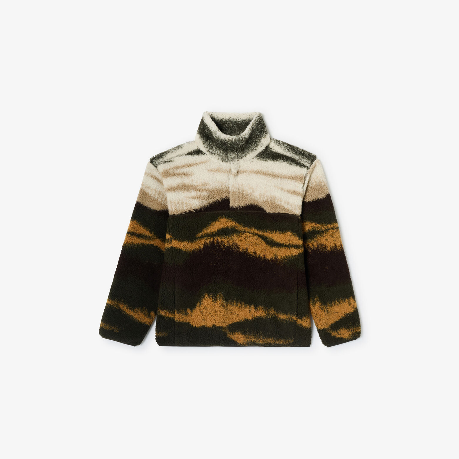 Veste en sherpa imprimé