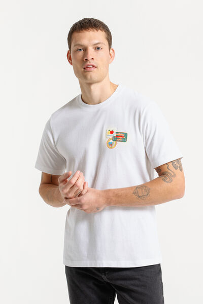 Tee shirt patch poitrine dolce vita