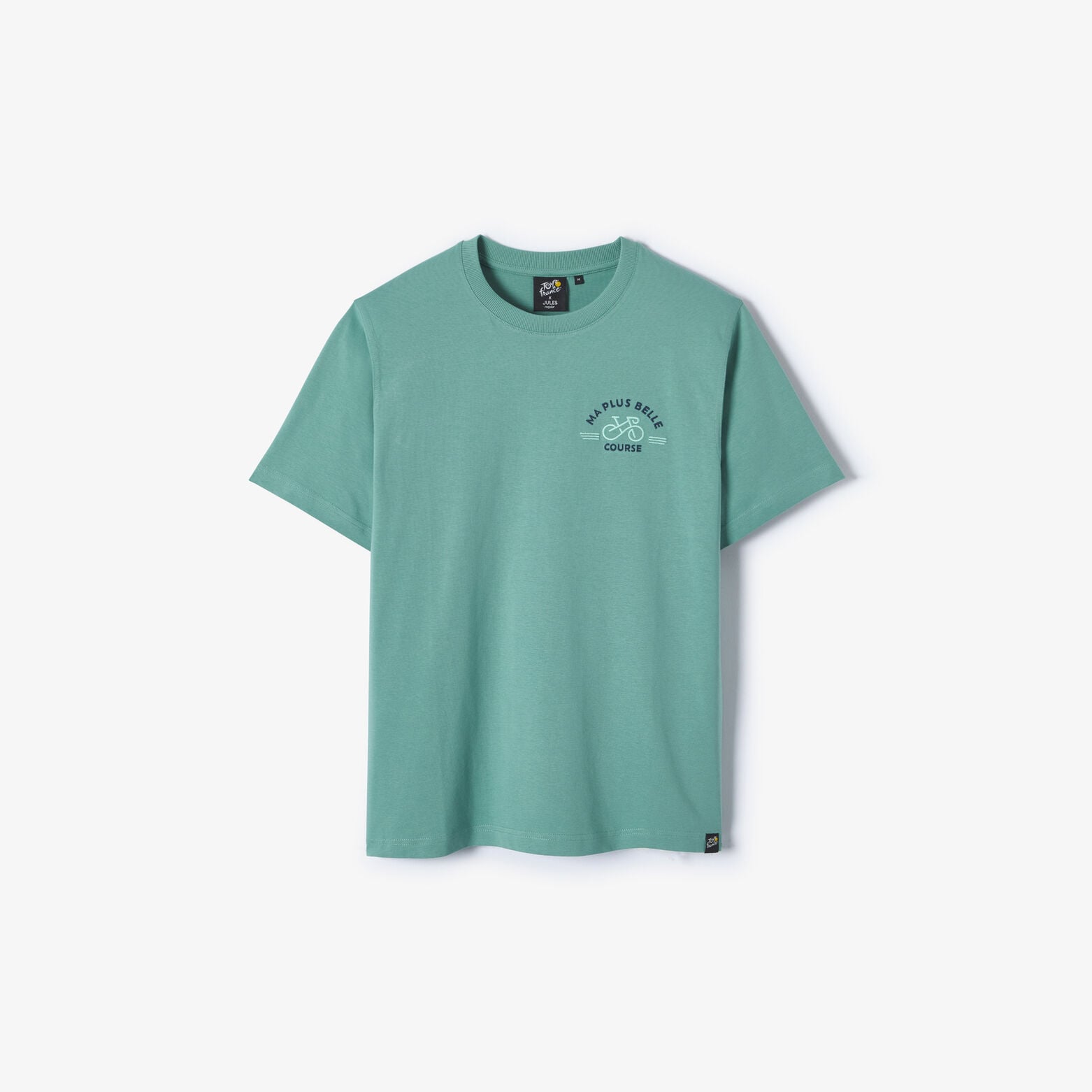 Tee shirt brod&eacute; licence Tour de France