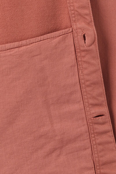 Surchemise regular col fran&ccedil;ais 100% coton