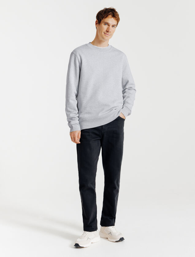 "le parfait by JULES" effen sweater ronde hals