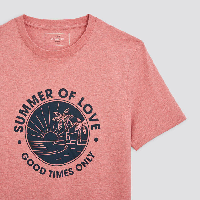 Tee shirt imprime summer of love