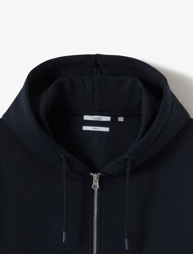 Sweat &agrave; capuche zipp&eacute;