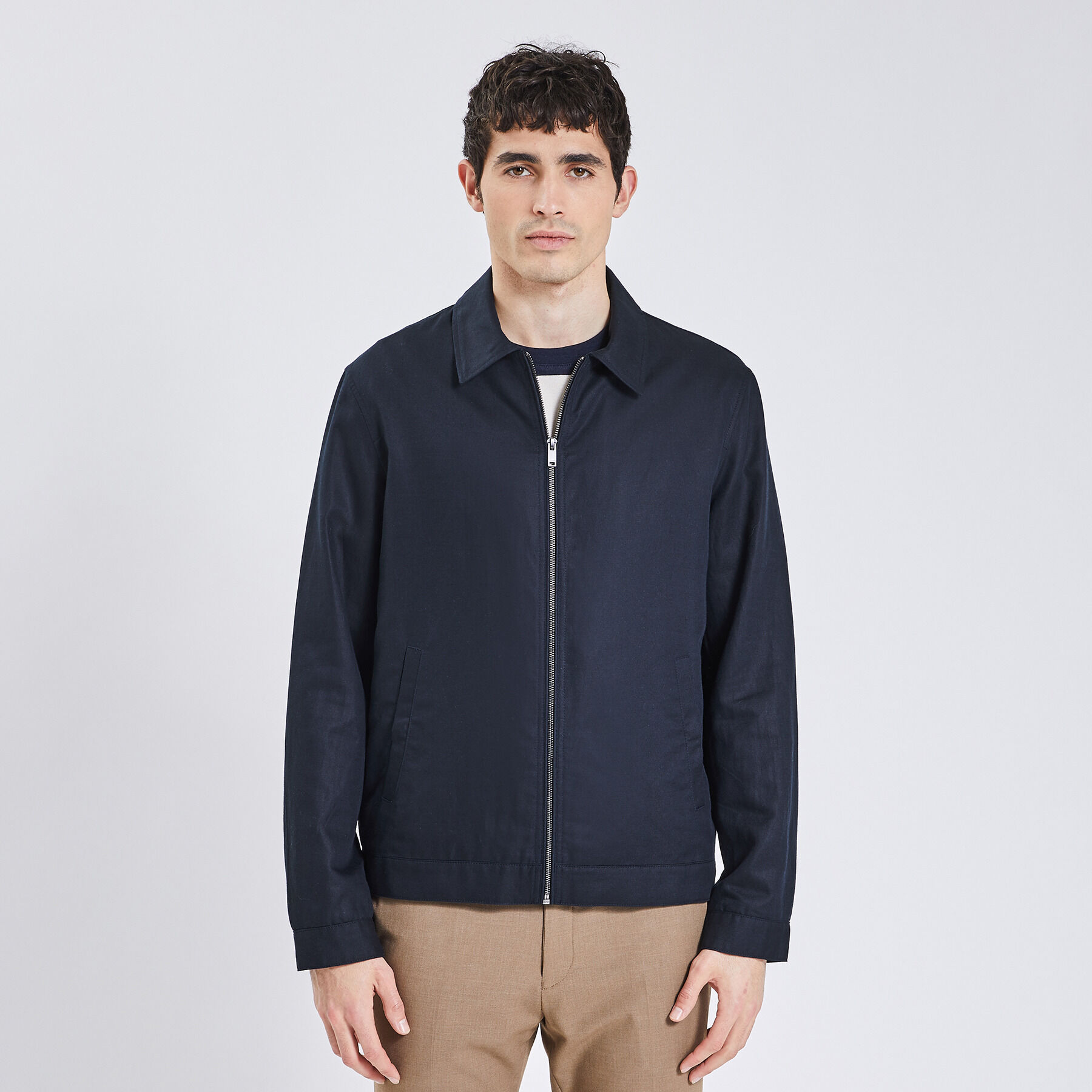 Blouson col chemise cheap