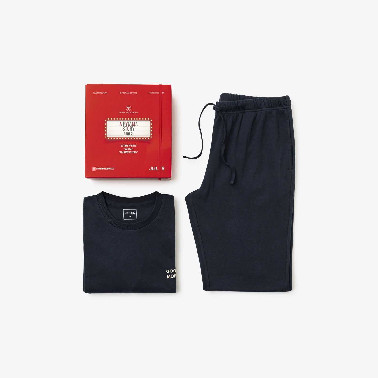 Coffret version anglaise ensemble pyjama chaud