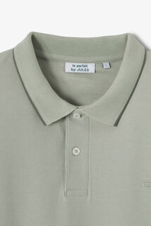"Le Parfait by Jules" effen polo korte mouwen 
