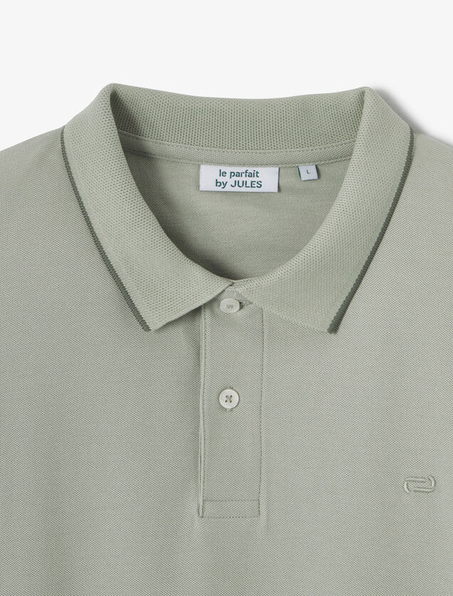 "Le Parfait by Jules" effen polo korte mouwen 