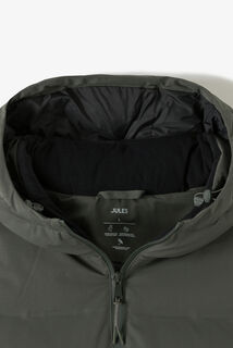 Doudoune zipp&eacute;e &agrave; capuche