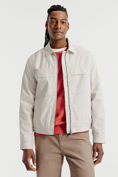 Blouson l&eacute;ger zipp&eacute;