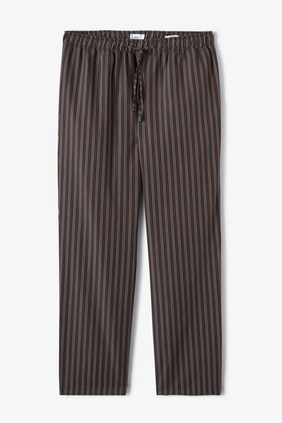Pantalon loose taille &eacute;lastiqu&eacute;e ray&eacute;