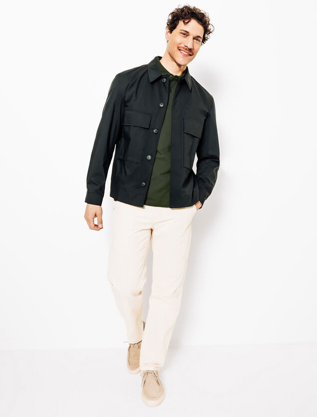 Polo manches courtes chevron