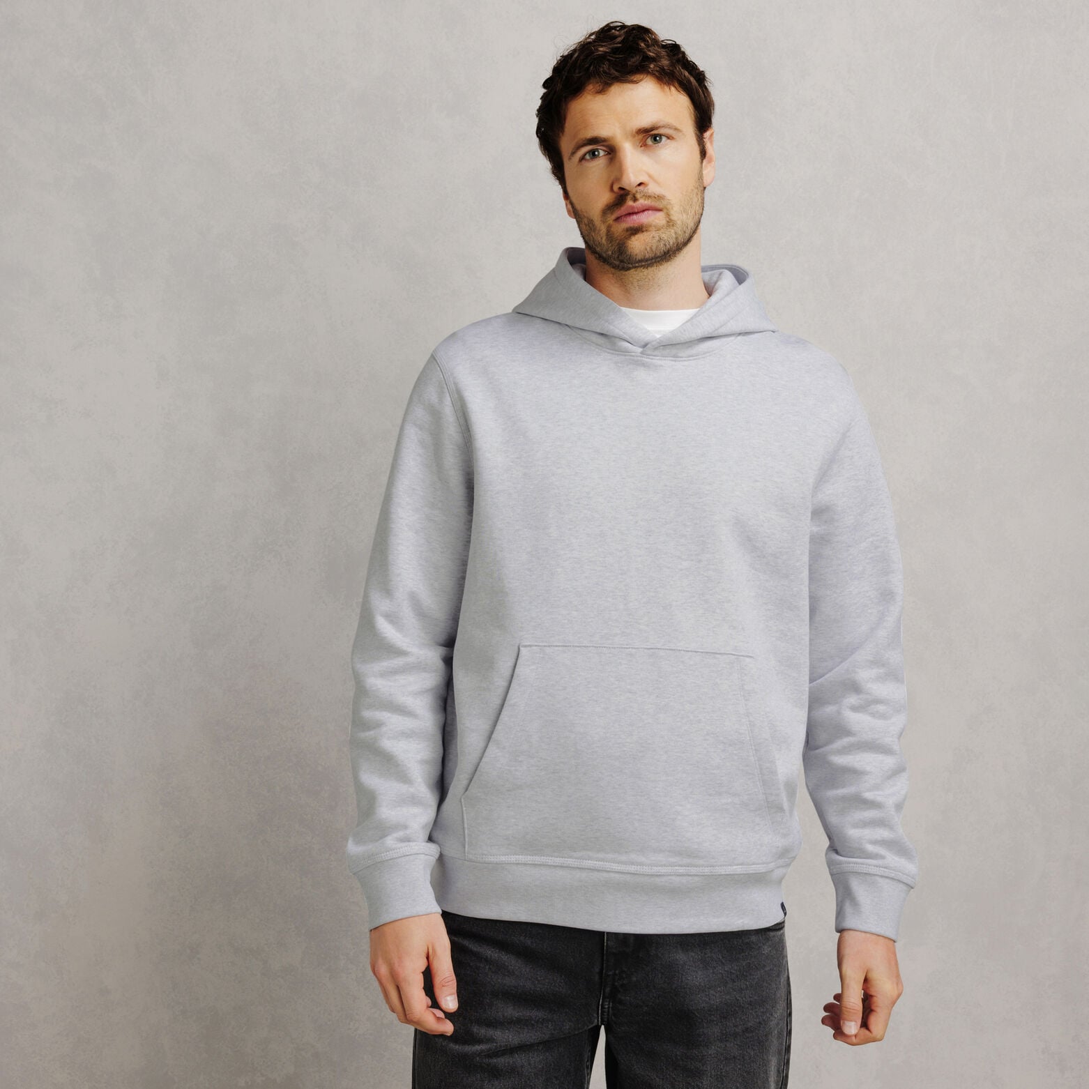 Sweat &agrave; capuche uni "le parfait by JULES"