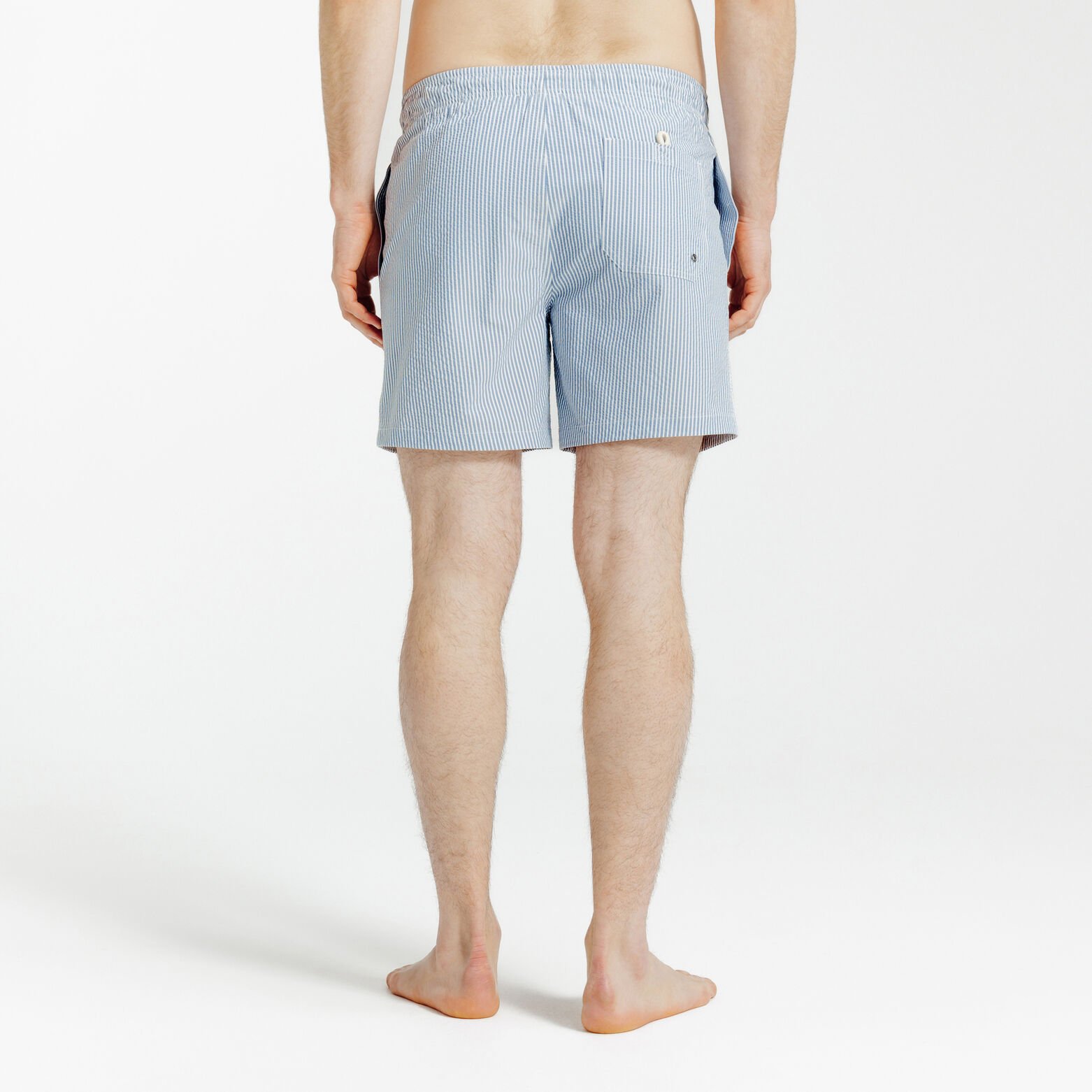 Maillot de bain seersucker ray&eacute;