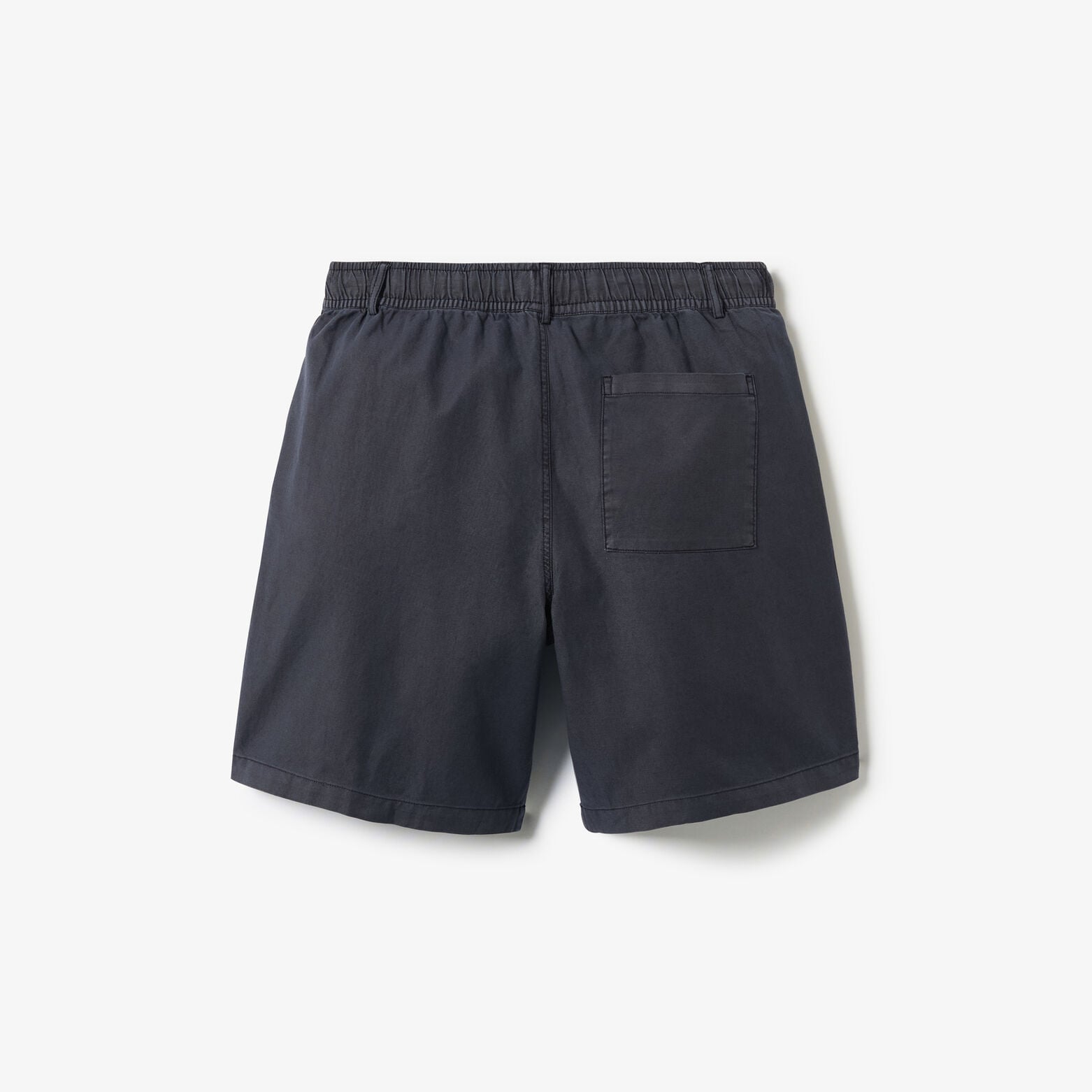 Bermuda coton lin taille &eacute;lastiqu&eacute;e