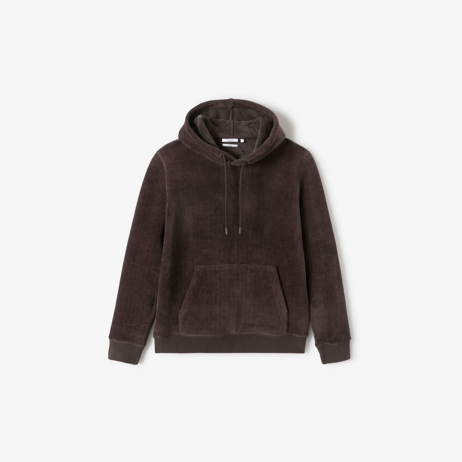 Sweat à capuche velours