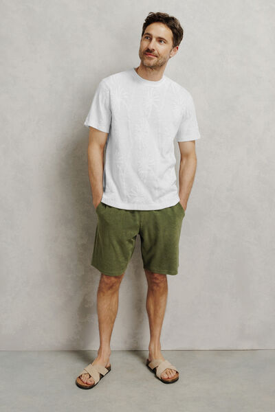 Tee shirt imprim&eacute; palmier