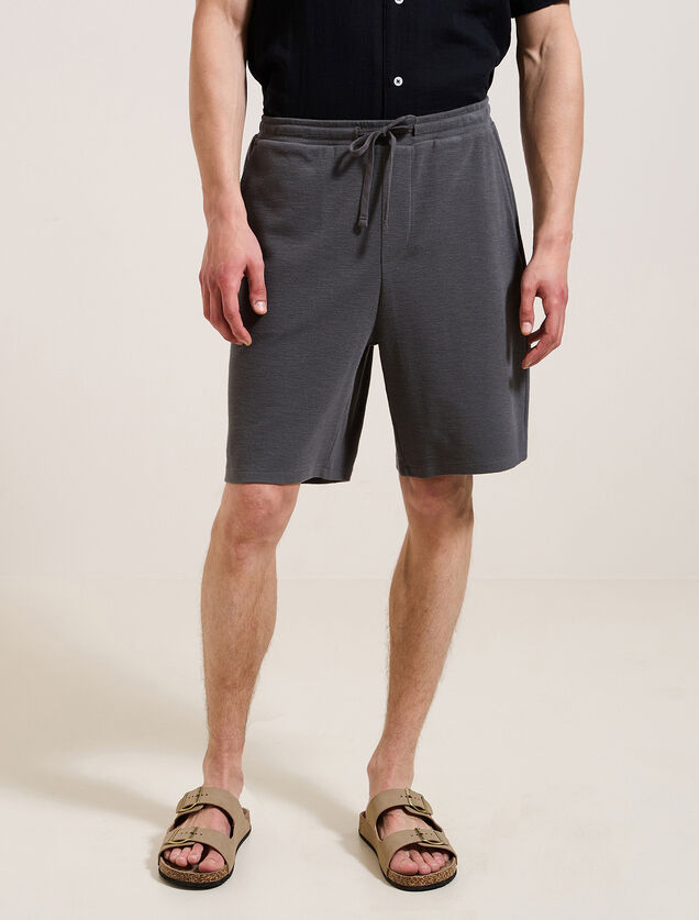 Bermuda uni texturé