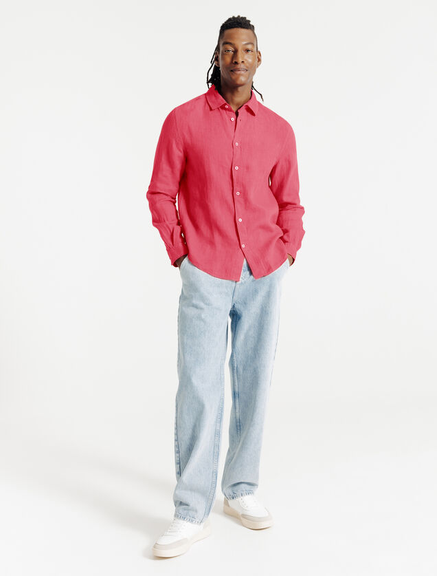 Chemise en lin regular