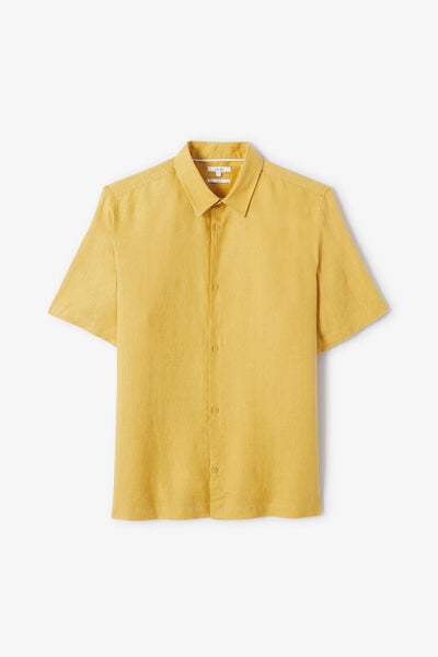 Chemisette 100% lin unie