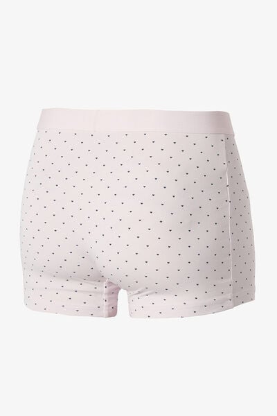 Boxer imprim&eacute; "coeur" Saint-Valentin