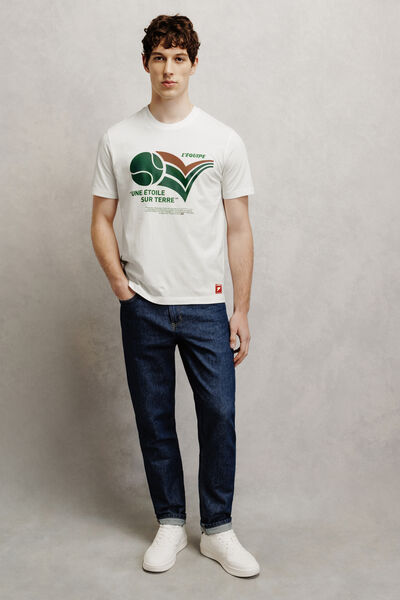 Tee shirt imprim&eacute; dos licence l'&Eacute;quipe