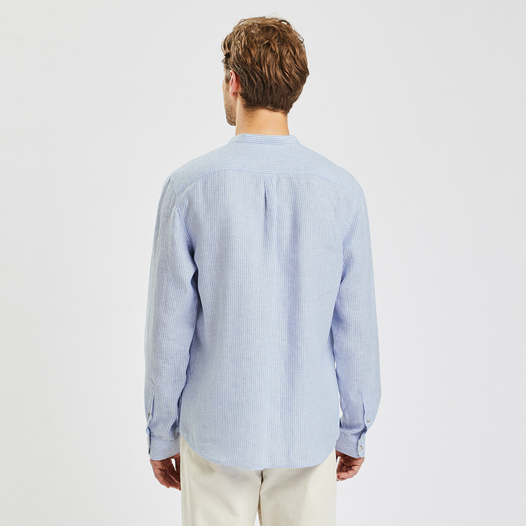 Chemise col mao jules shop