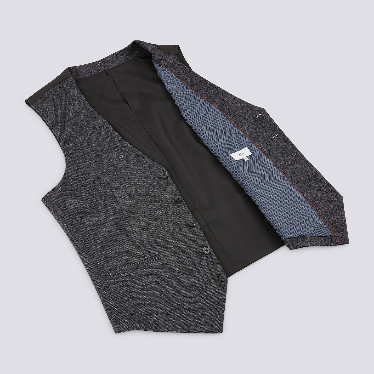 Gilet De Cérémonie Homme Gilet Costume Homme Sans Manches Noir