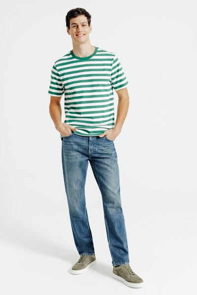 Jean straight stretch