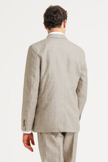 Comfort fit gekruist kostuumvest