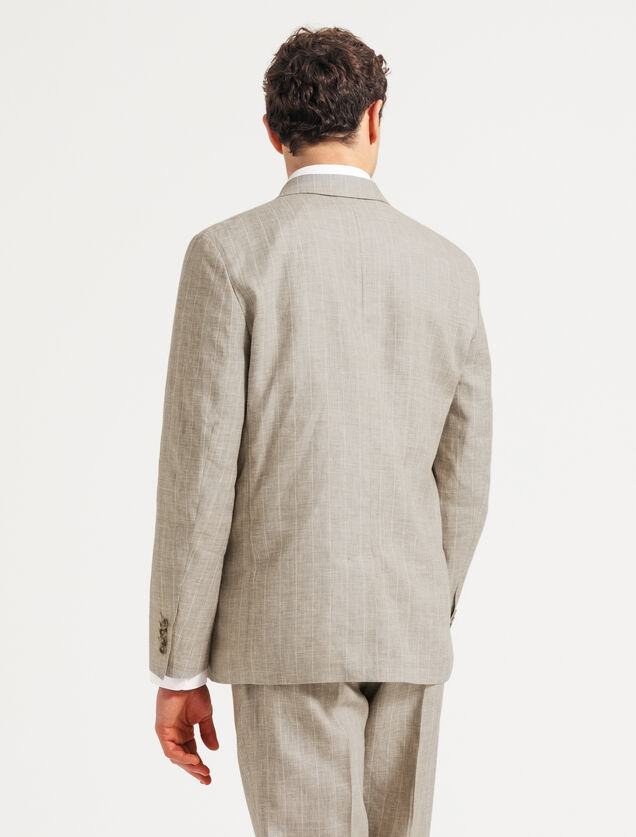 Comfort fit gekruist kostuumvest