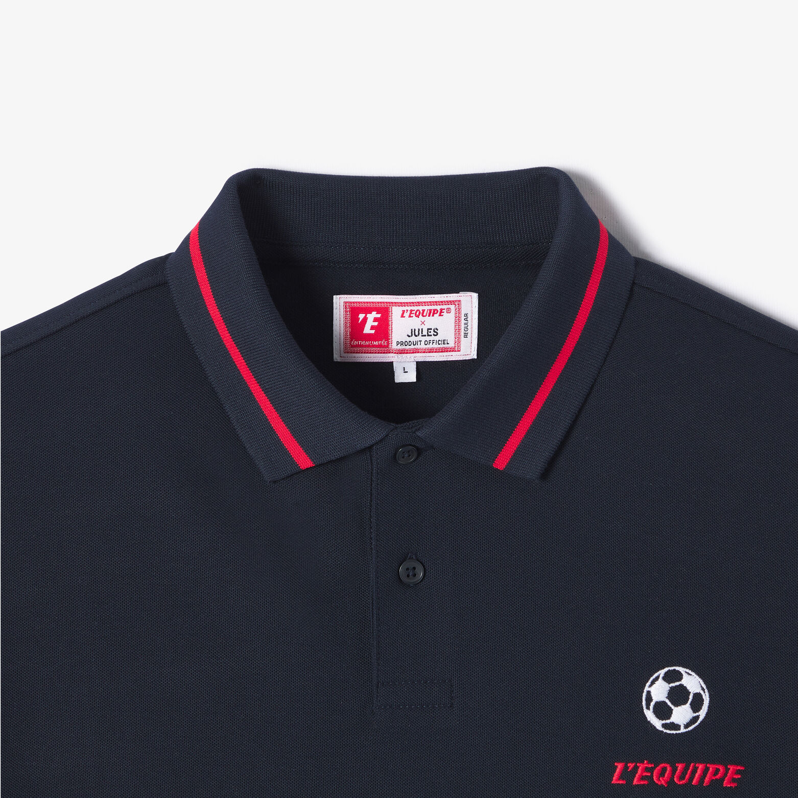 Polo met L'&Eacute;quipe licentie