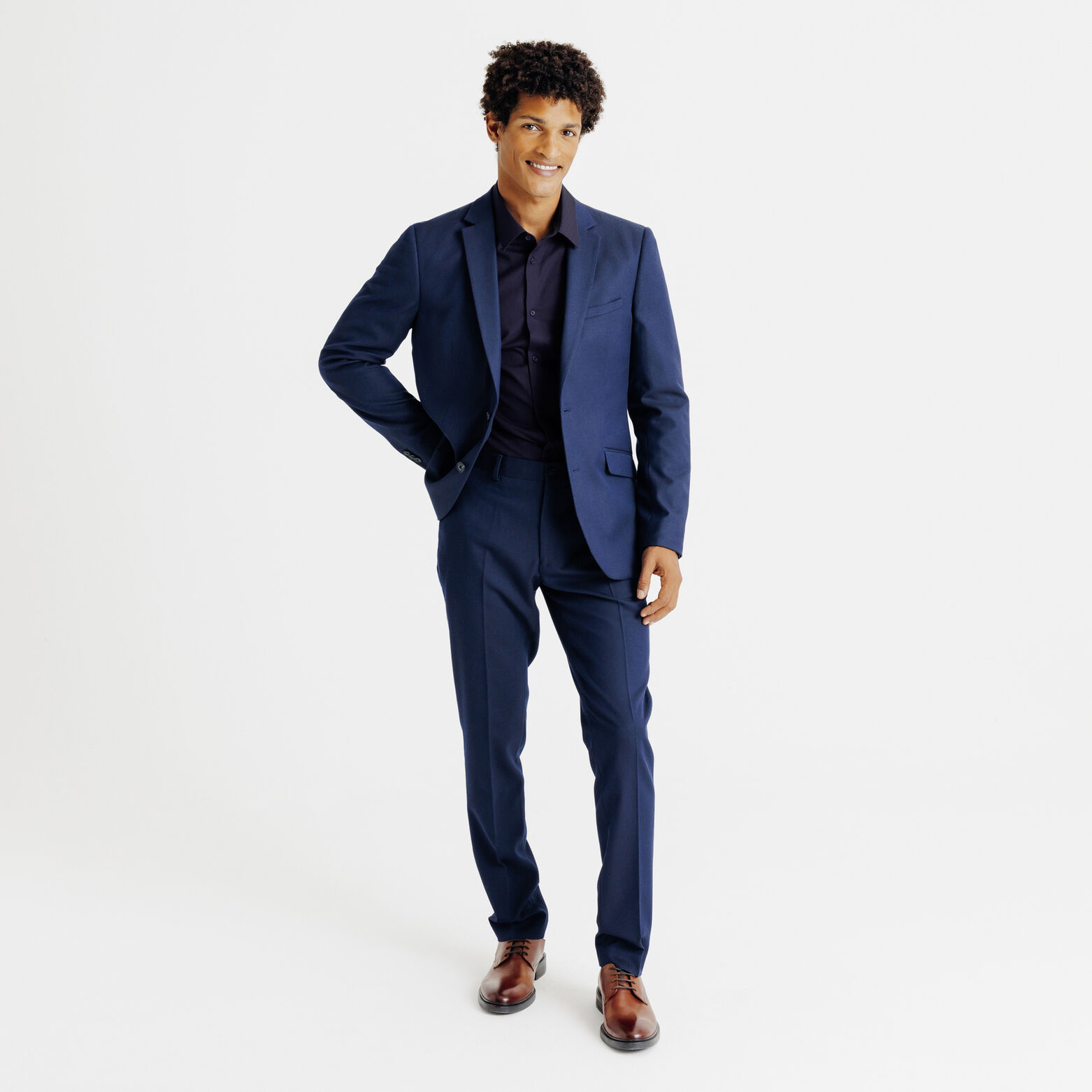 Chemise repassage facile slim coton