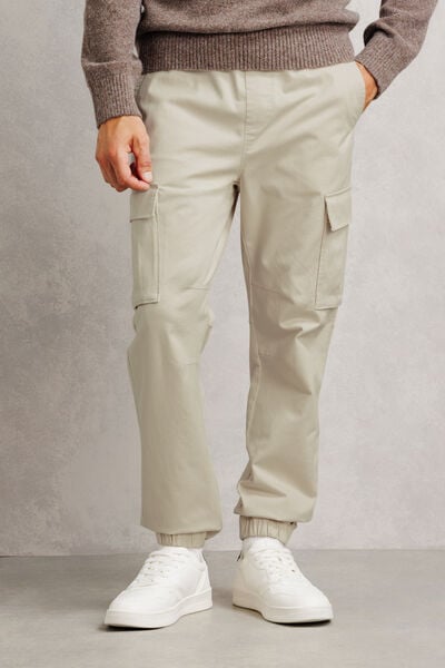 Pantalon cargo uni